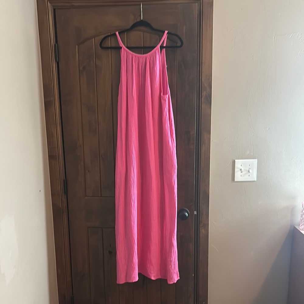 Pink Maxi Dress